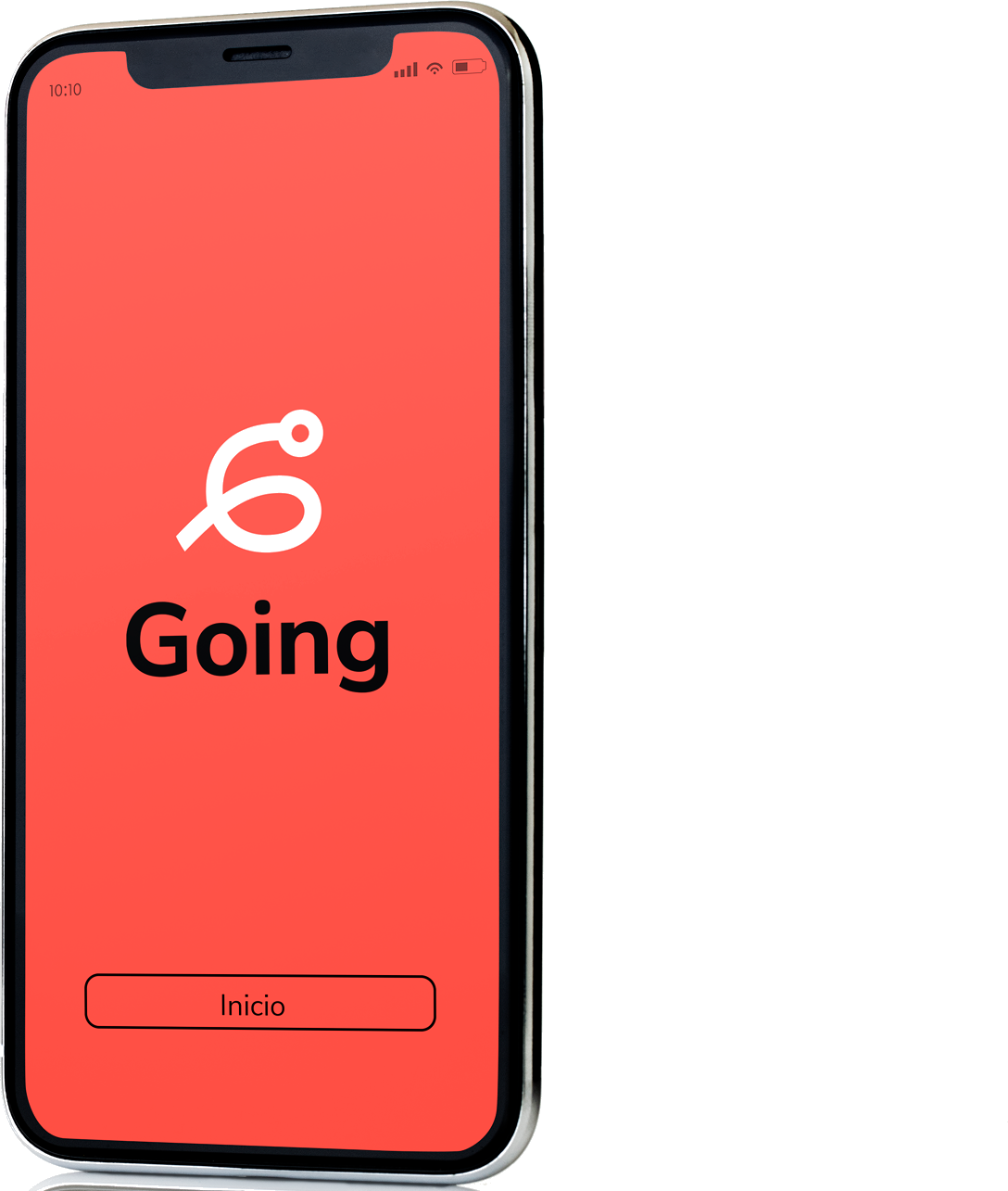 App Going App en un celular